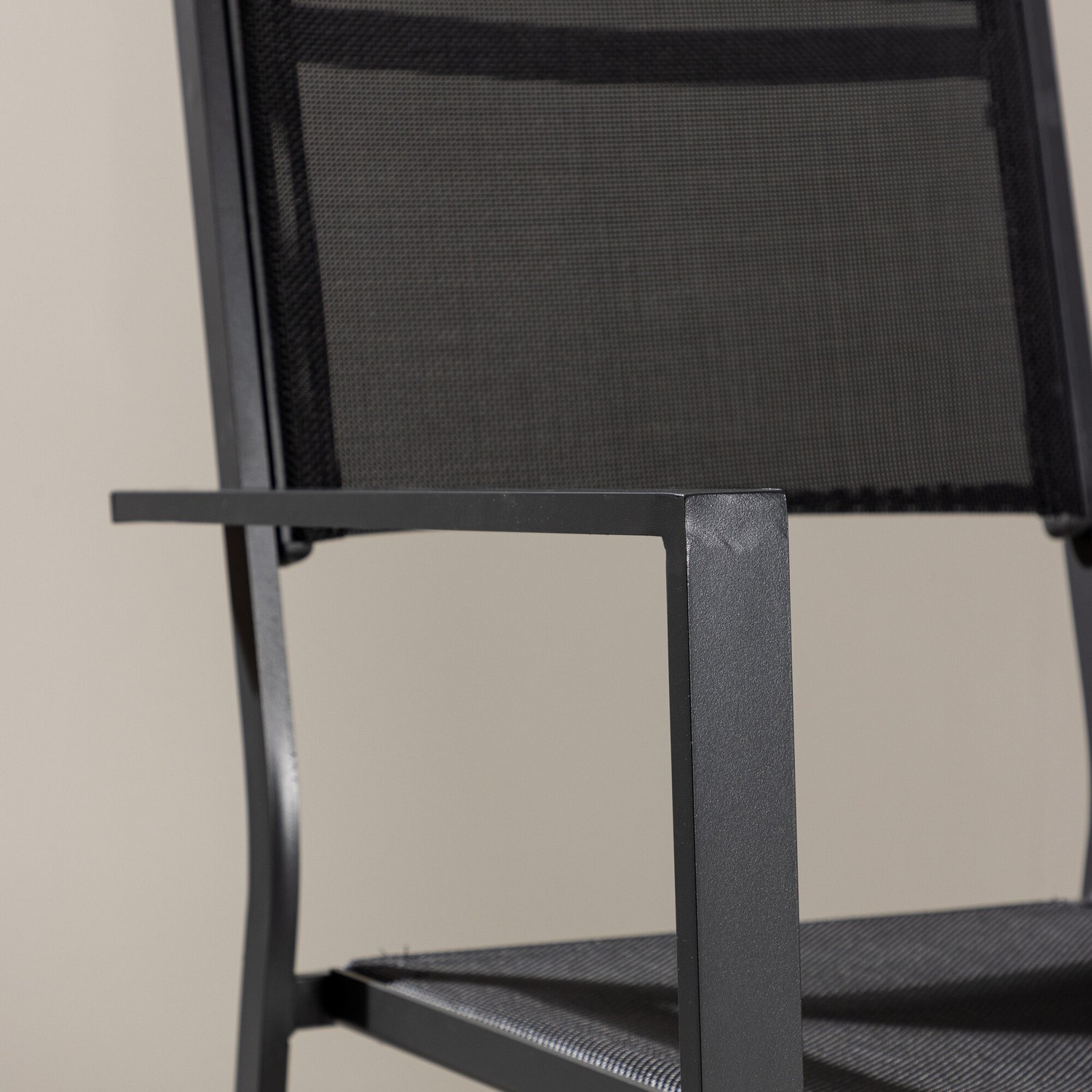Copacabana Stacking Chair - Black/Black - Sort