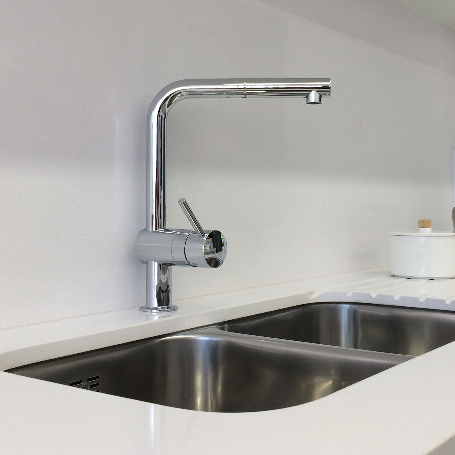 Köksblandare Grohe Minta 32168 Engreppsblandare Krom med Svängbar Pip & StarLight