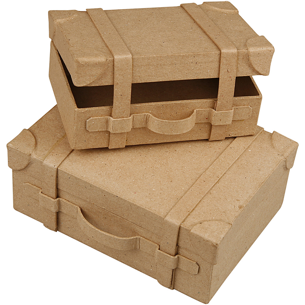 Minikoffert Creativ Company 5x7,5x14 cm 2 Stk/1 Sett