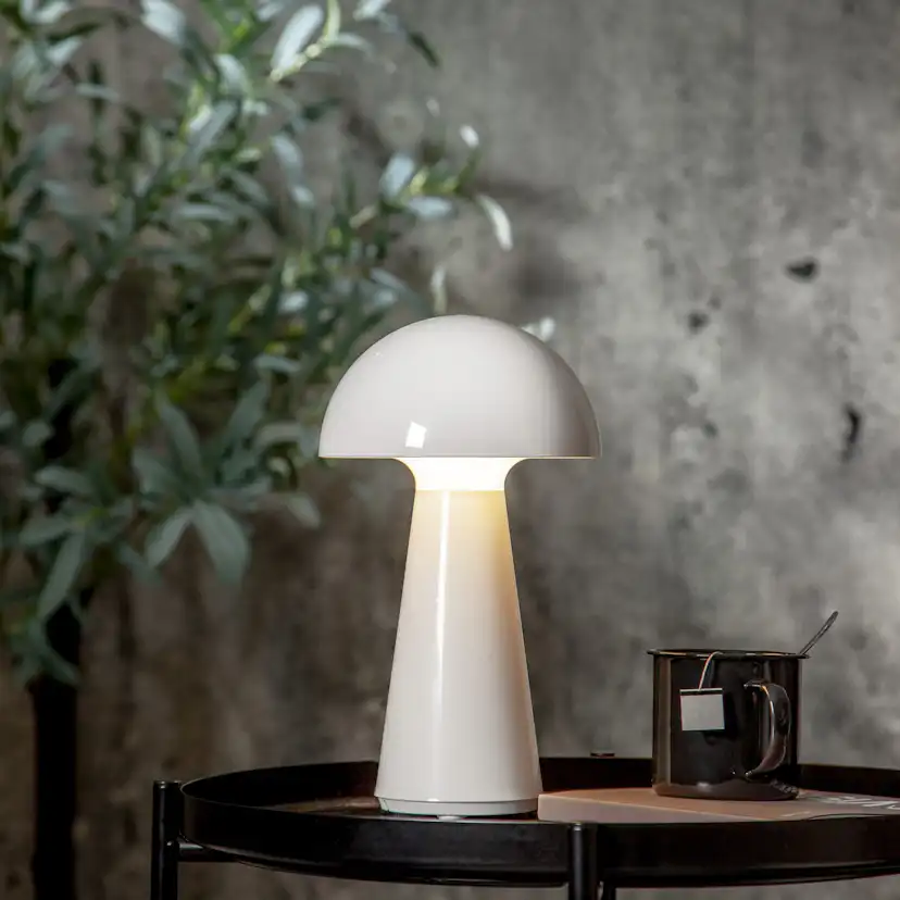 Bordlampe Star Trading Mushroom