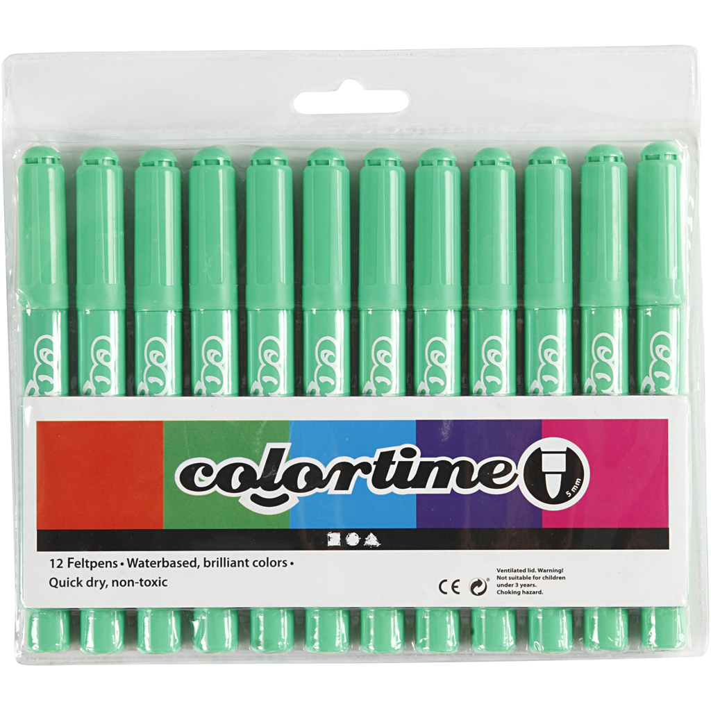 Tusjpenner Creativ Company Colortime Strek 5 mm 1 Pk