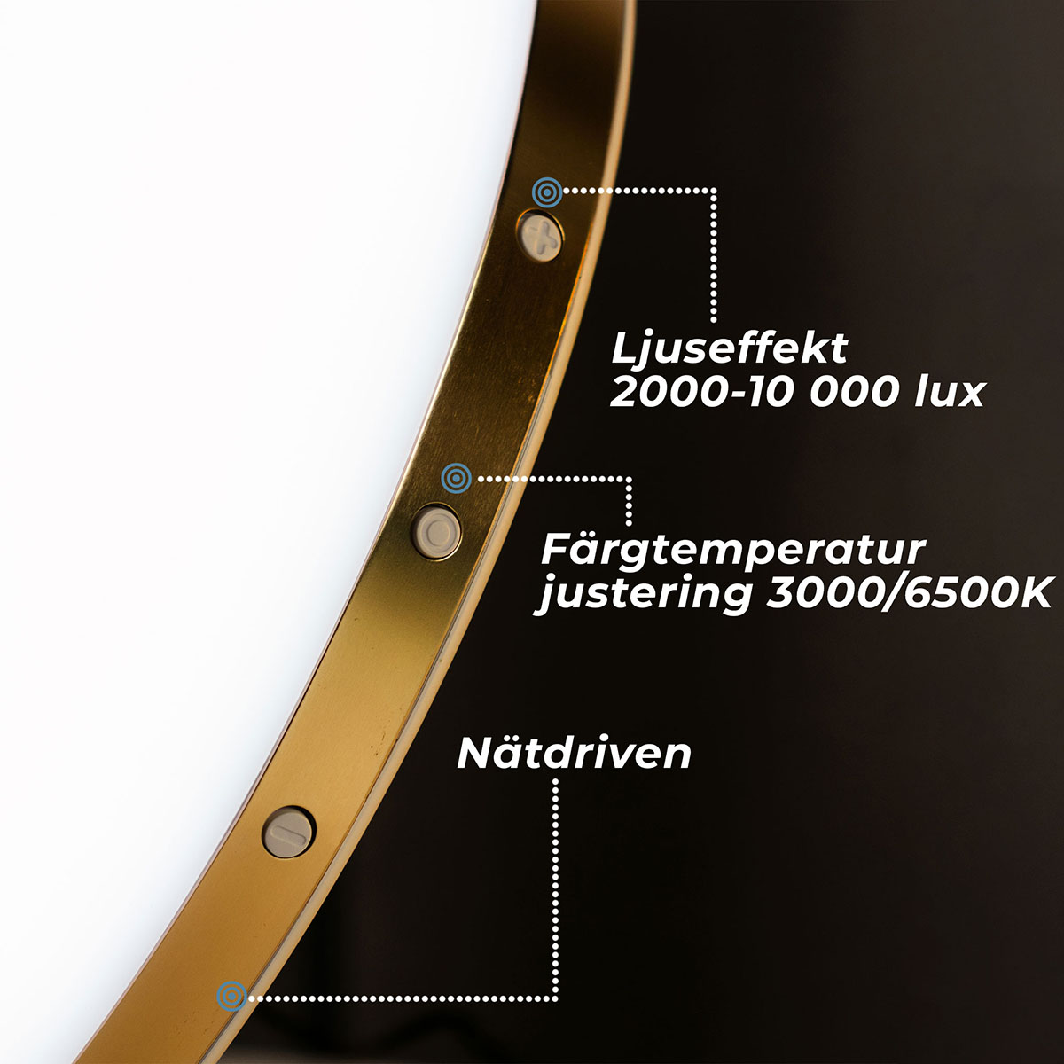 Lysterapilamp Lykke Premium 3000