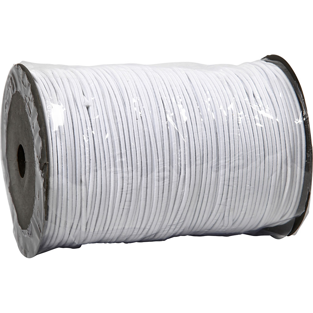 Elastikksnor Creativ Company Tykkelse 2 mm 1 Rull