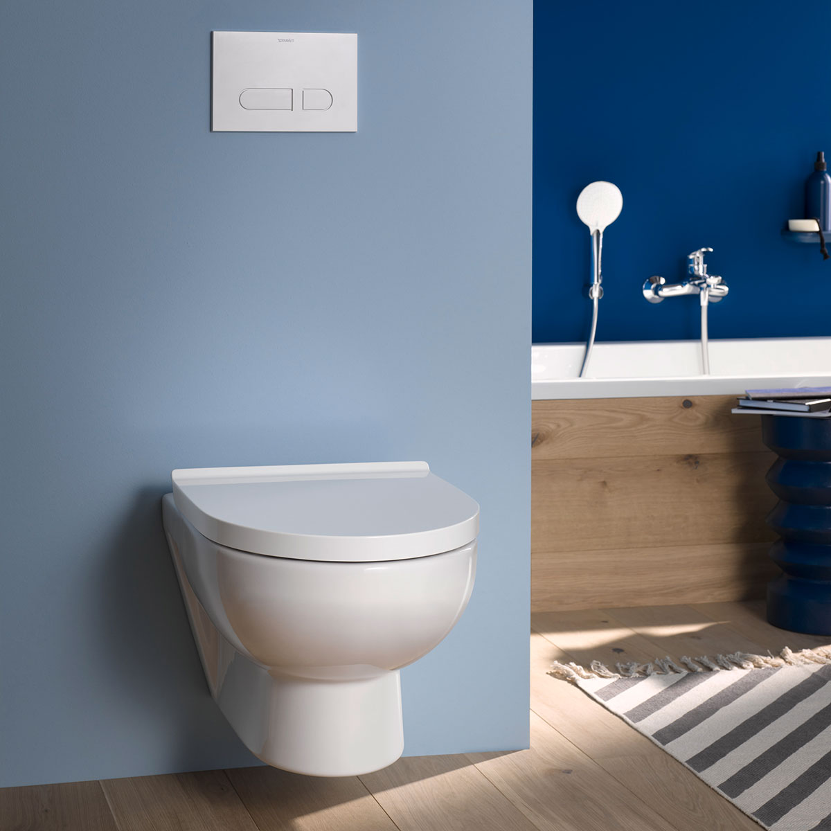 Vegghengt Toalett Duravit No.1 Compact med Toalettsete