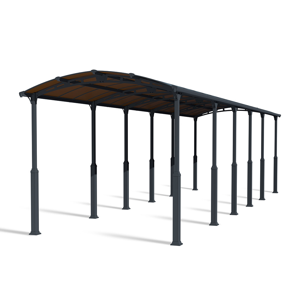 Carport Canopia av Palram Alpine i Metall for Bobil 3,6x13 m