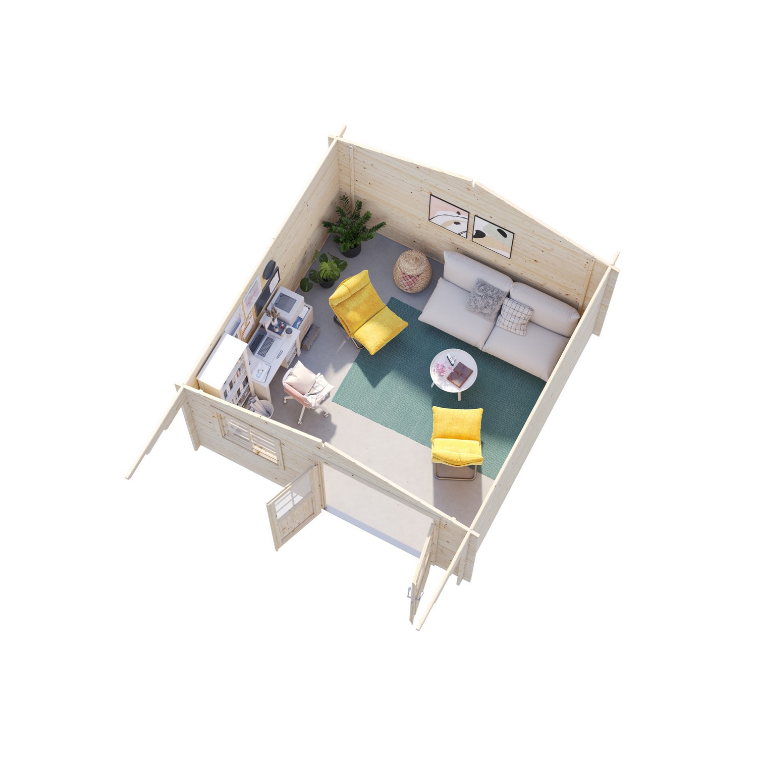 Gjestehytte Palmako Klara 17,4 m2