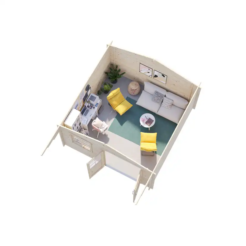 Gjestehytte Palmako Klara 17,4 m2