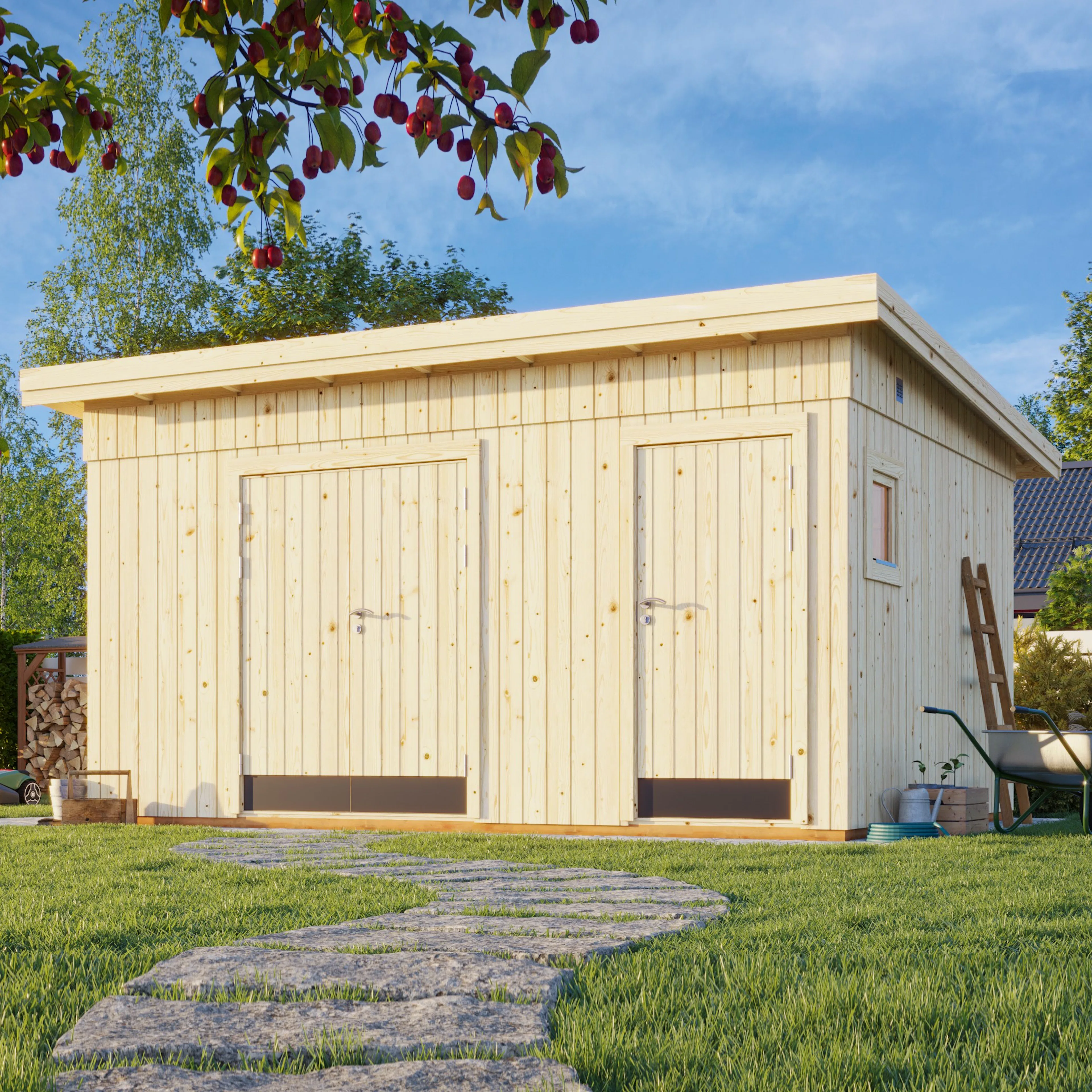 Redskapsbod Palmako Kalle 13,5 m2