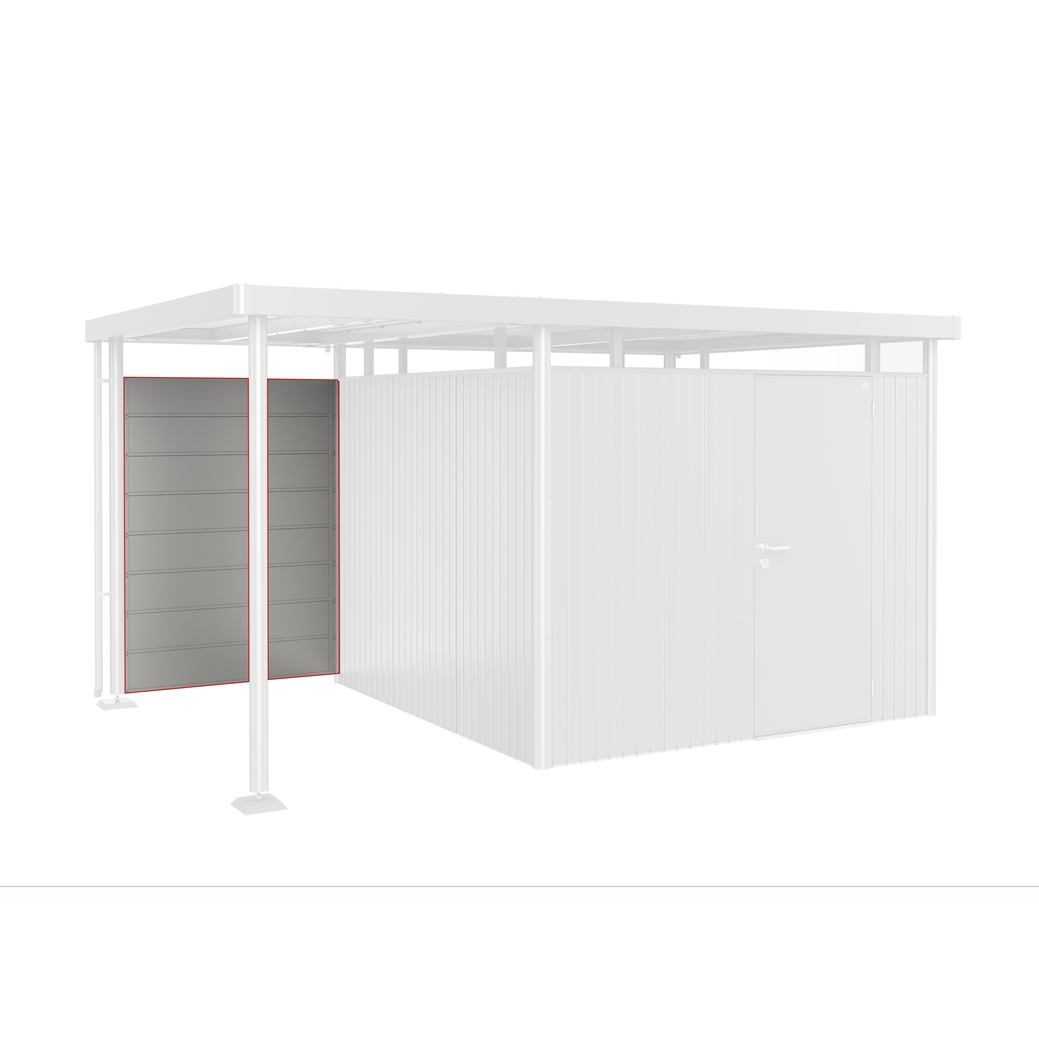 Bakvegg til Sidetak Biohort str S H2-H5