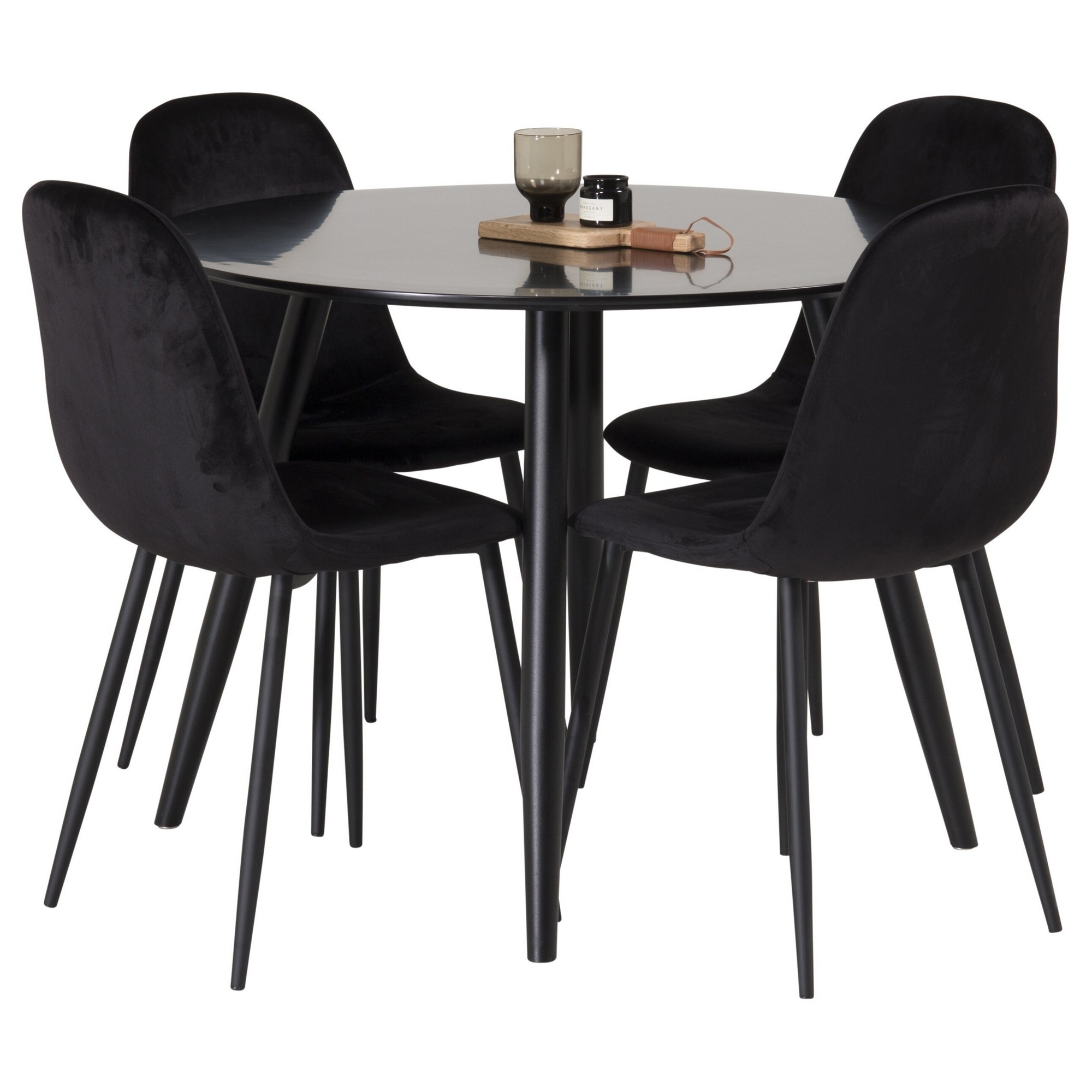 Spisegruppe Venture Home Plaza med 4stk Polar Stoler