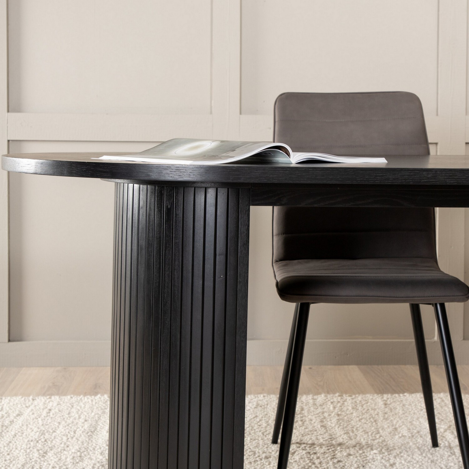 Spisegruppe Venture Home Bianca med 4 Walerina Stoler