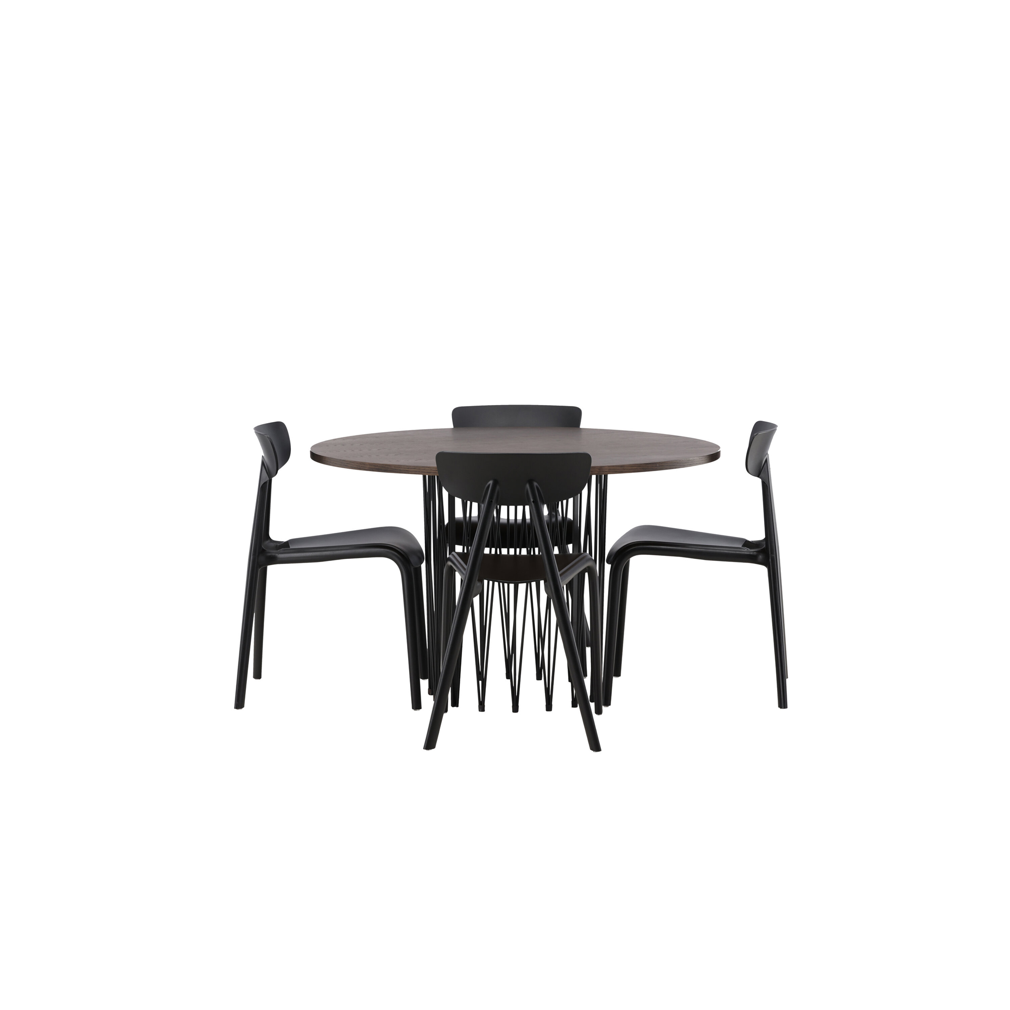 Spisegruppe furniture/fashion Stone med 4 Ursholmen Stoler