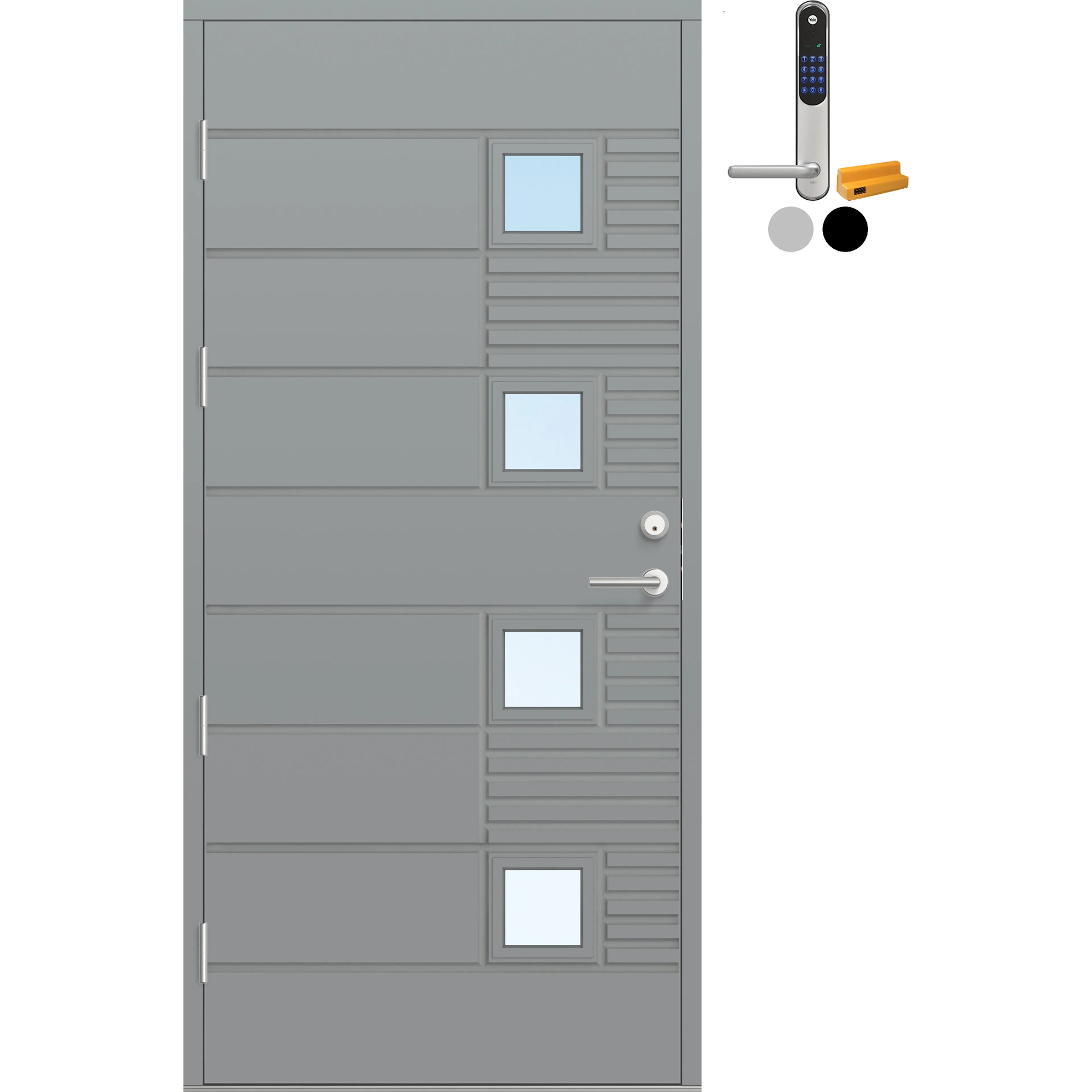 NCS S-3502-B, Lys Grå