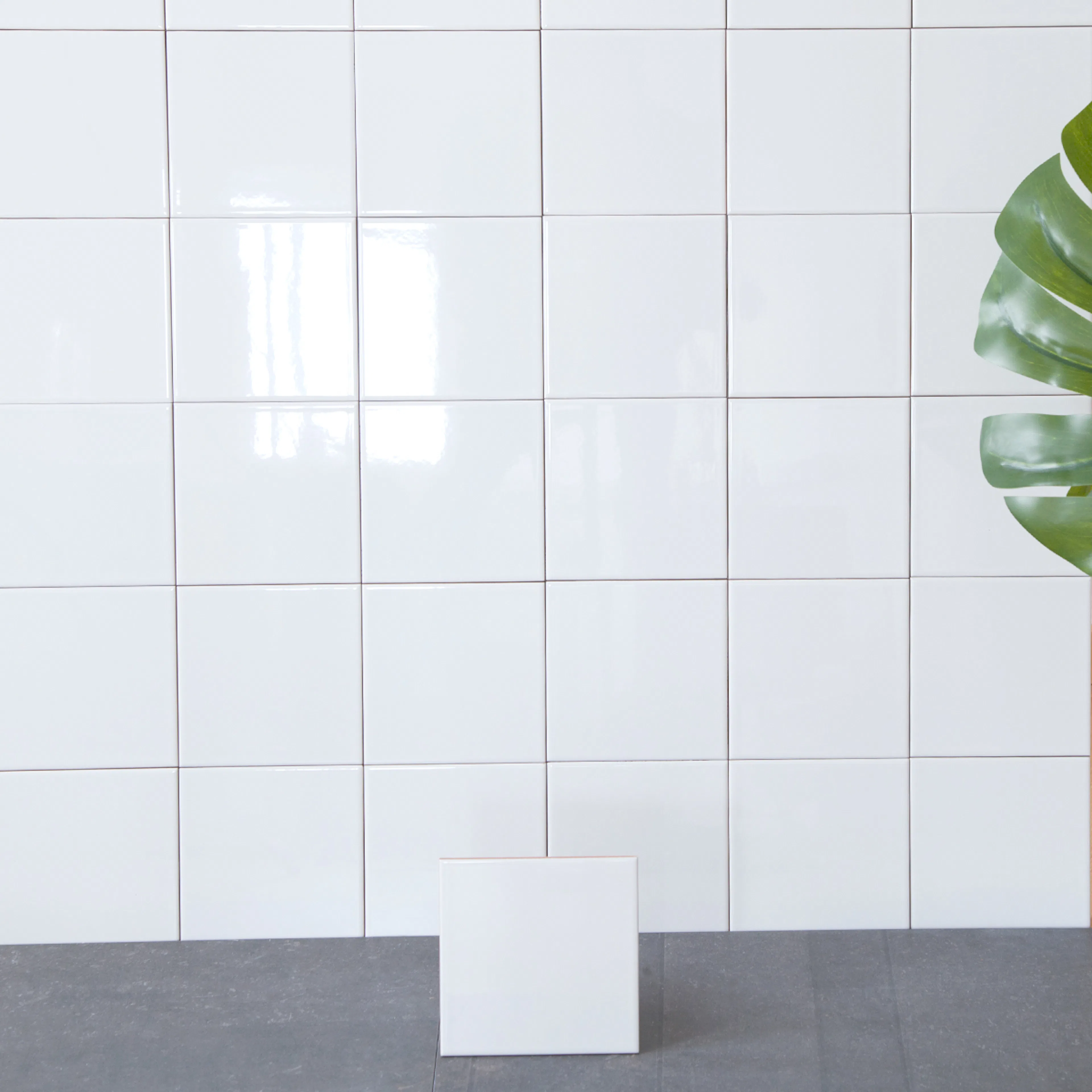 Flis Arredo Color Hvit Blank 15X15 cm