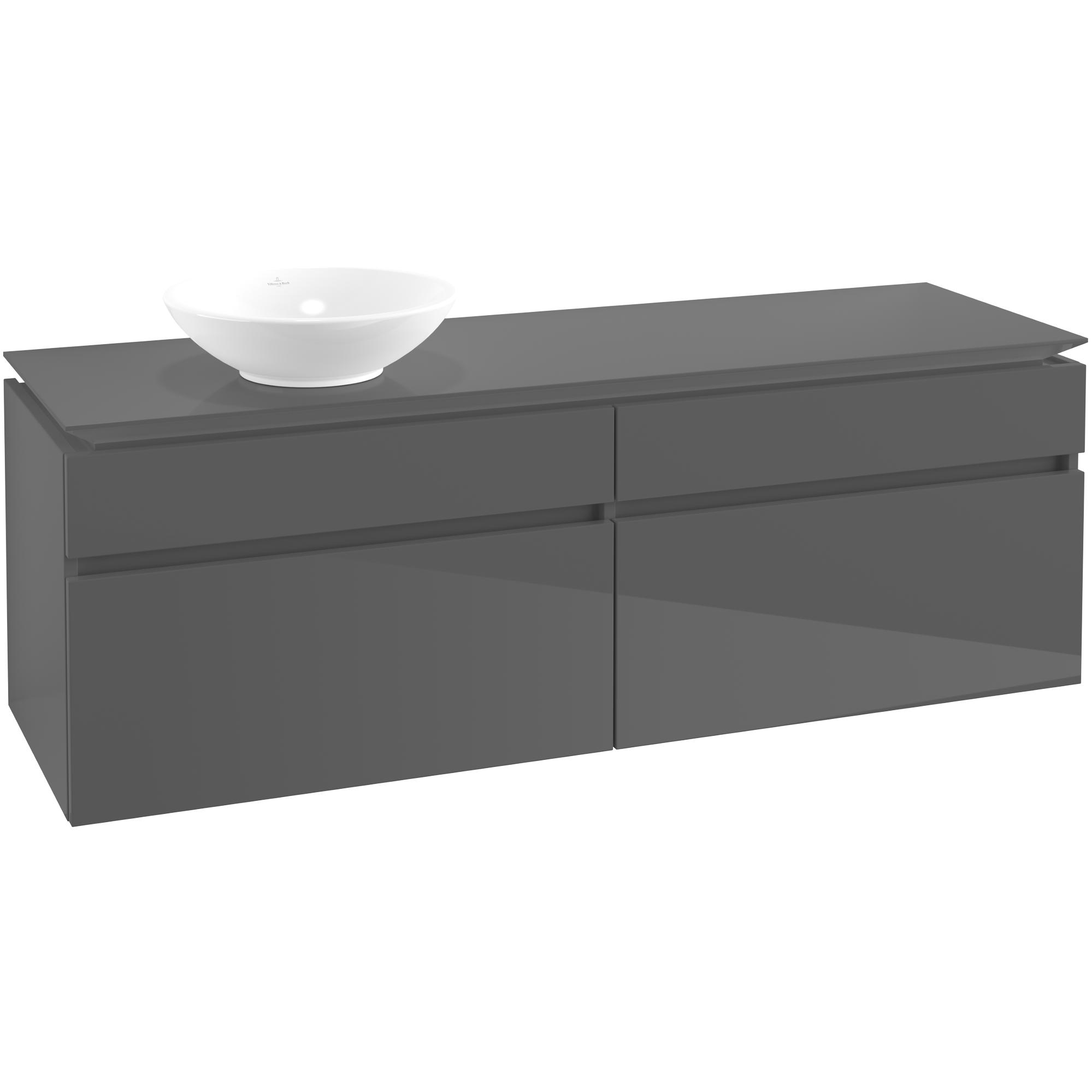 Tvättställsskåp Villeroy & Boch Legato 1600 med 4 Lådor för Fristående Tvättställ | badrum - badrumsmobler - tvattstallsskap-och-kommod | KakelKungen