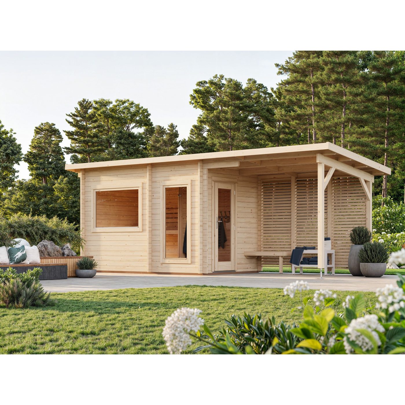 Badstuhus Palmako Sanna 6,8 + 5,9 m2