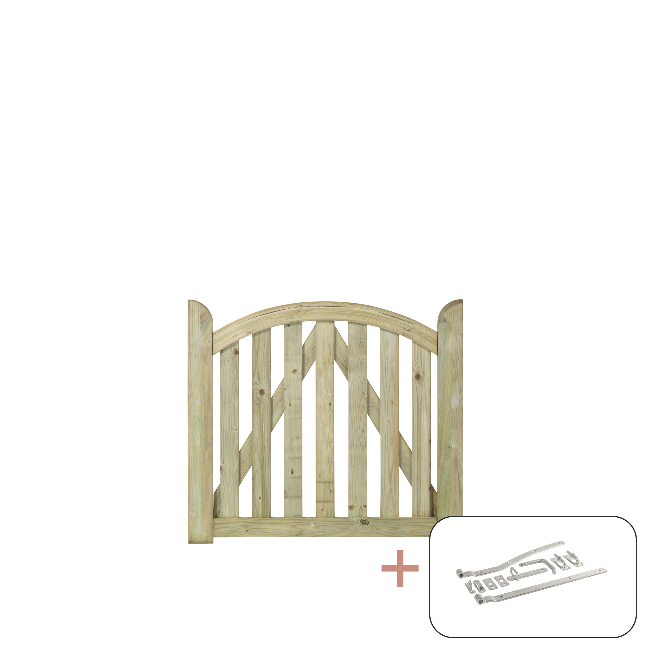 Port PLUS Ligno inkludert Beslag Venstre