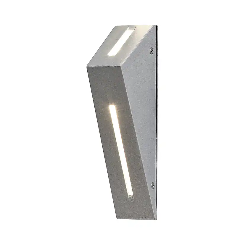 Vegglampe Gnosjö Konstsmide Imola 2x3W High Power LED Alu
