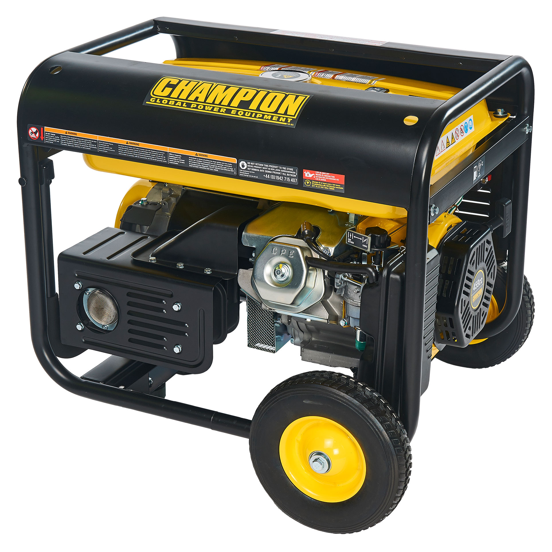 Strømaggregat Champion Generators CPG9000E2 8kW 1-fas Bensin med Fjernstart