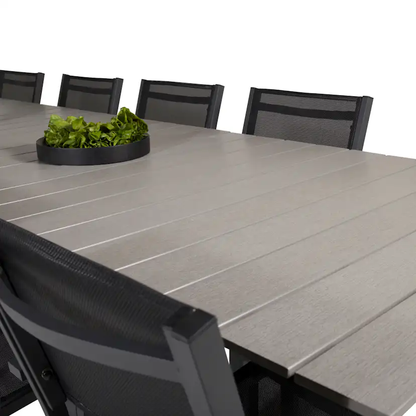 Spisegruppe Venture Home Lova 224/324 med 10 Copacabana Lenestoler
