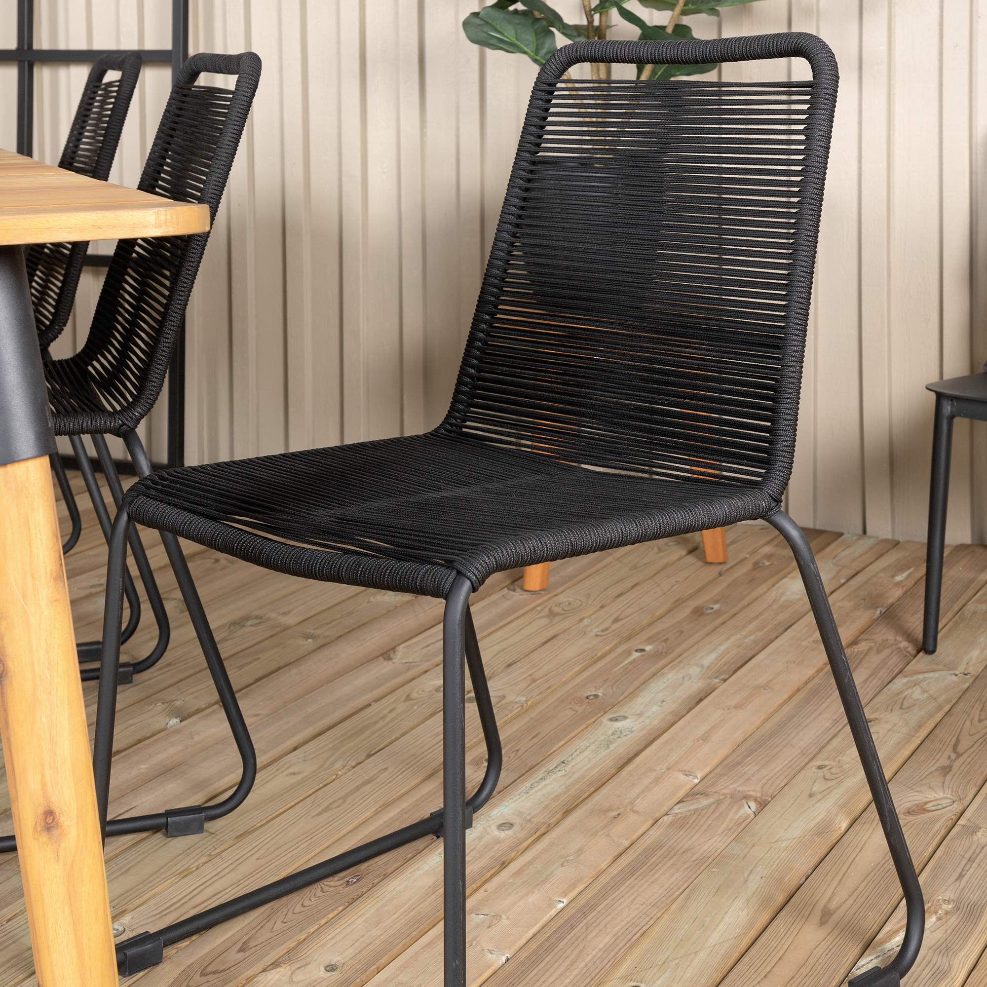Spisegruppe Venture Home Julle med 6 Minos Spisestoler