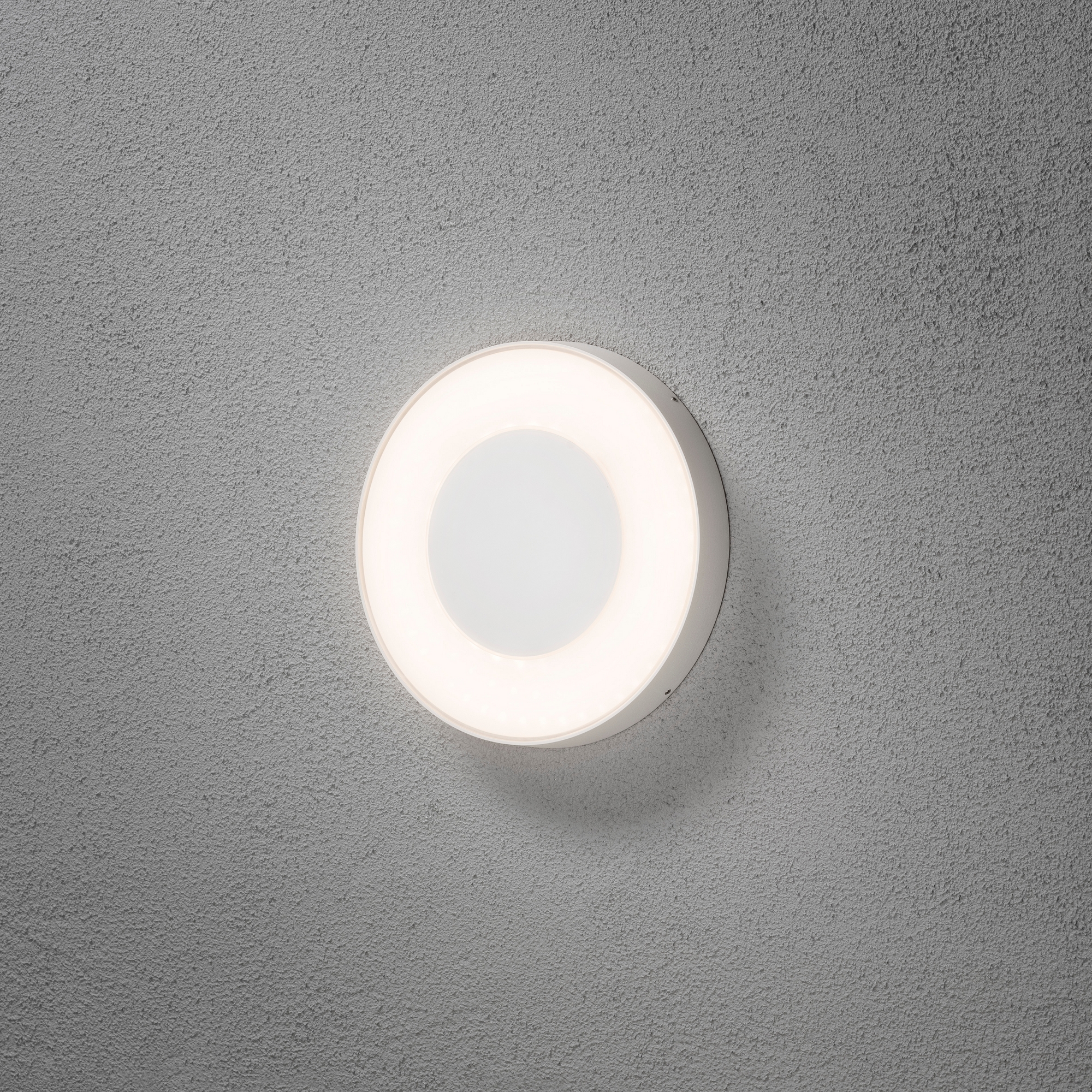 Vegglampe Gnosjö Konstsmide Carrara Rund LED med Fjernkontroll