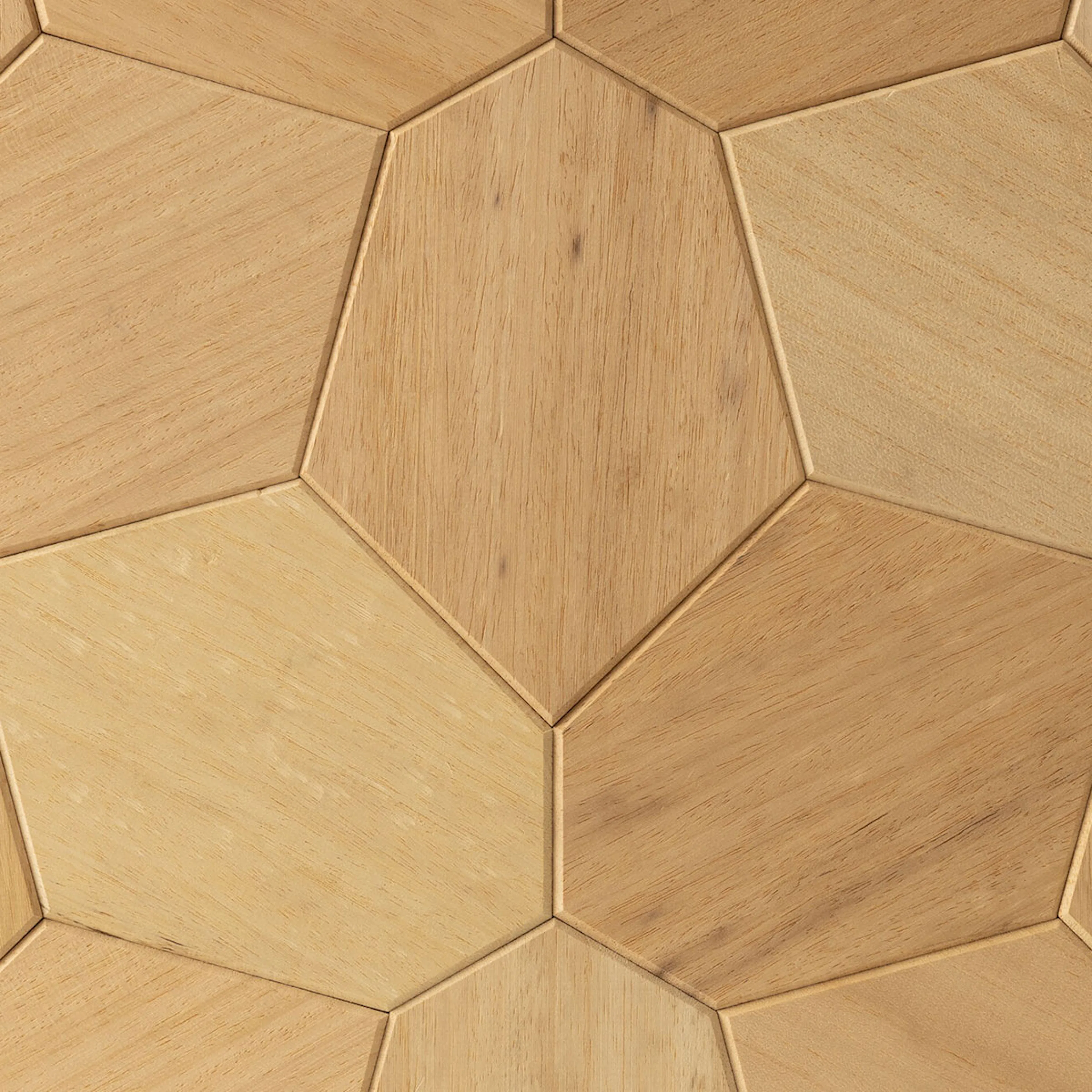 Veggpanel Emotionwood Hexagon