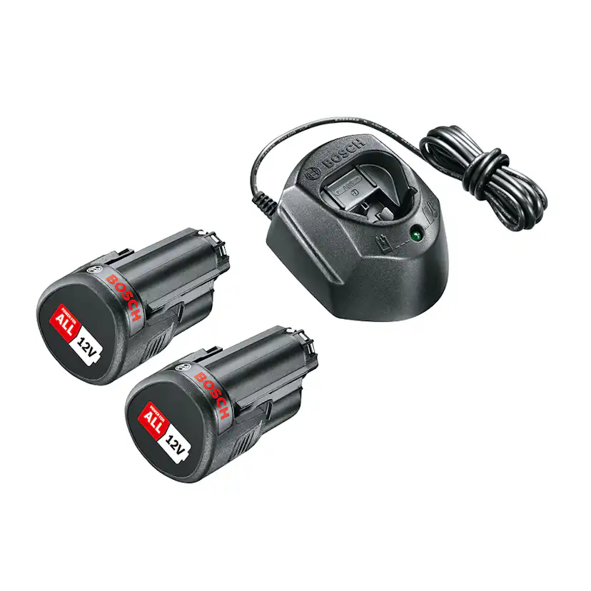 Batterisett Bosch Power Tools 12V 2x1,5Ah