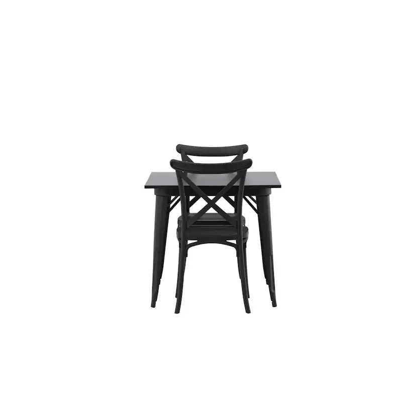 Spisegruppe Venture Home Tempe med 2 Crosett Stoler