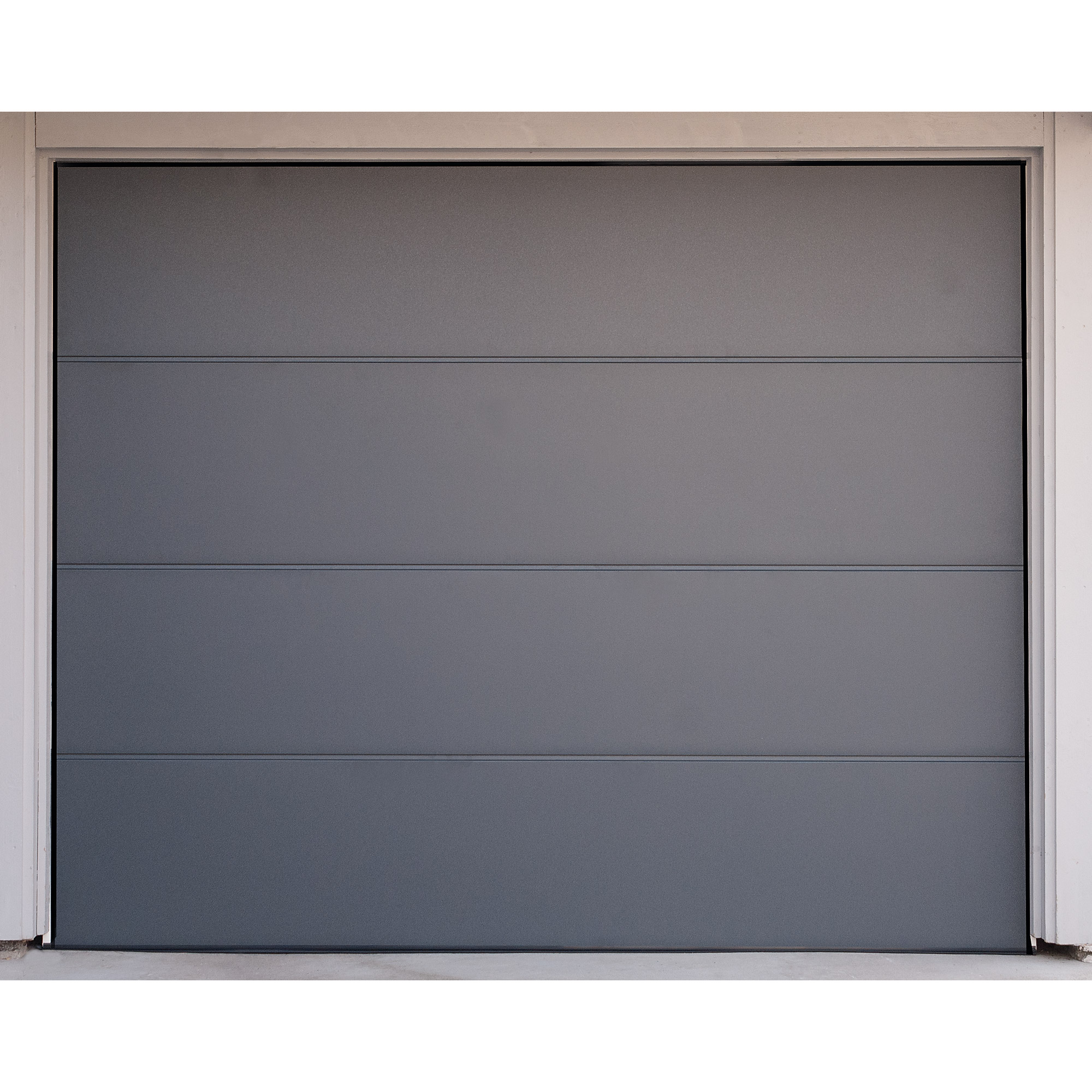 Garasjeport Eurodoor Slettpanel Antrasitt