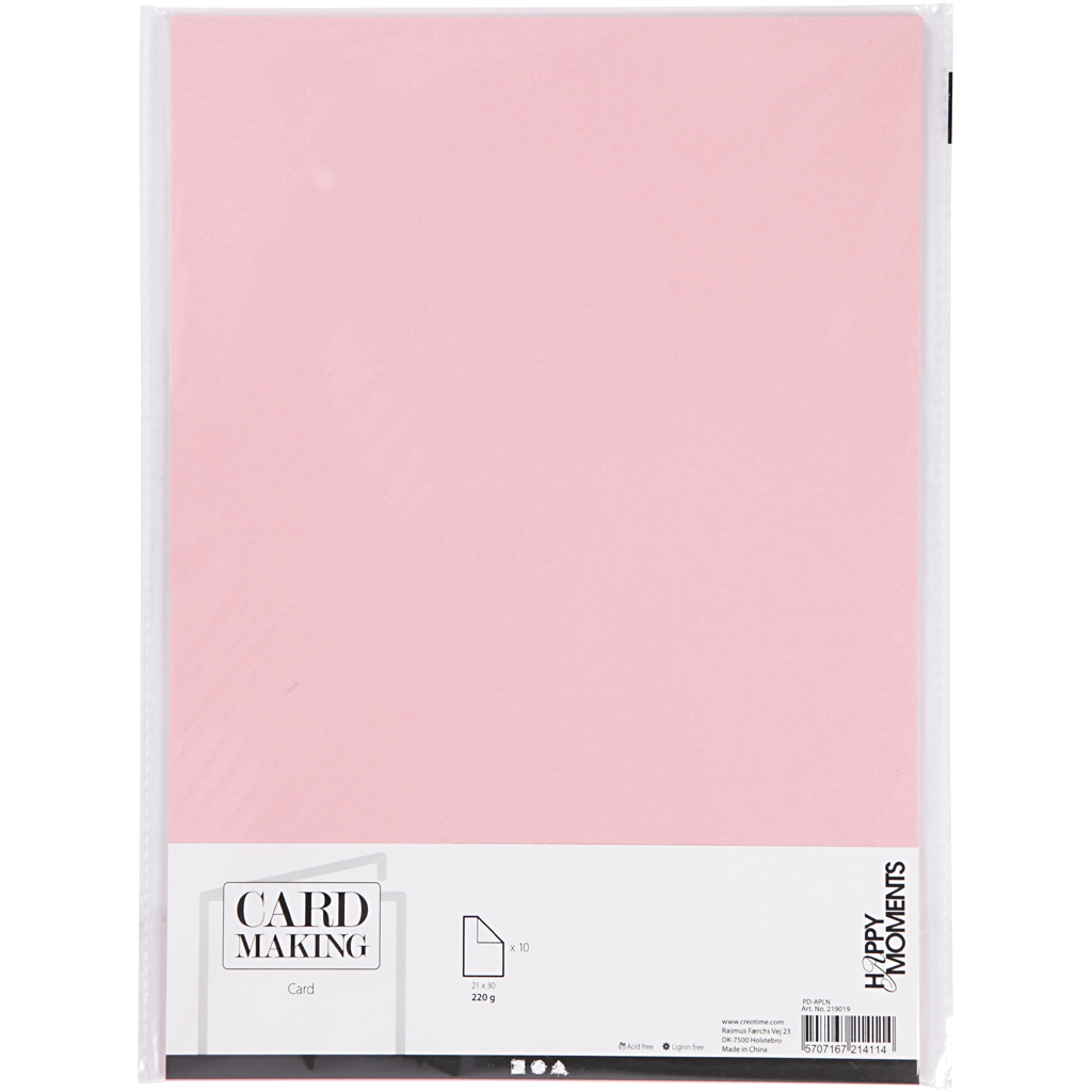 Kartong Creativ Company A4 210x297 mm 10 stk/1 Pk