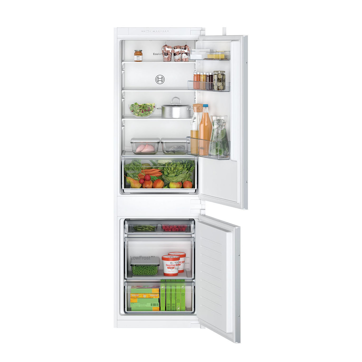 Kjøl/Frys Bosch Serie 2 KIV86NSE0 Integrert med Automatisk Avriming og LED-belysning