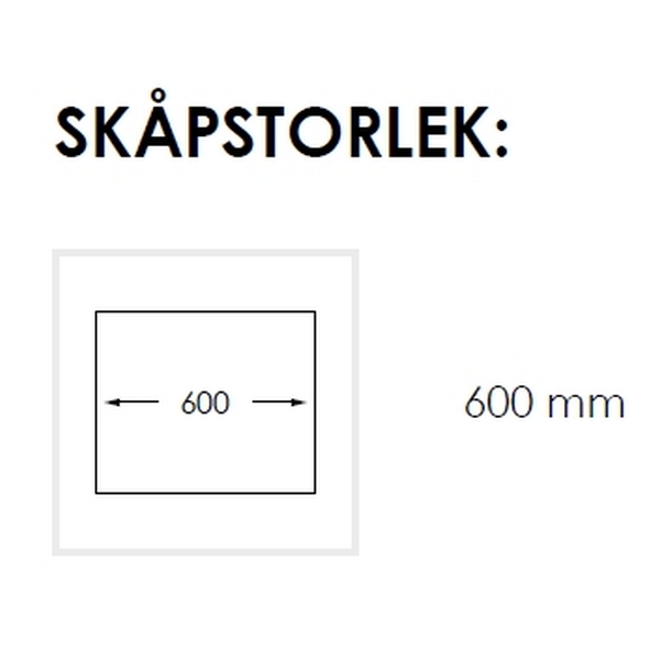 Oppvaskbenk Nordic Tech Nordic Opal 12 Vendbar