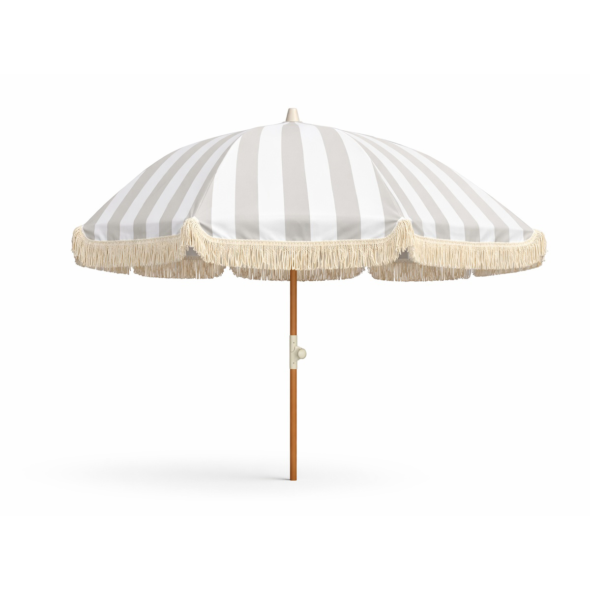 PARASOLL 200 CM SandhHvit