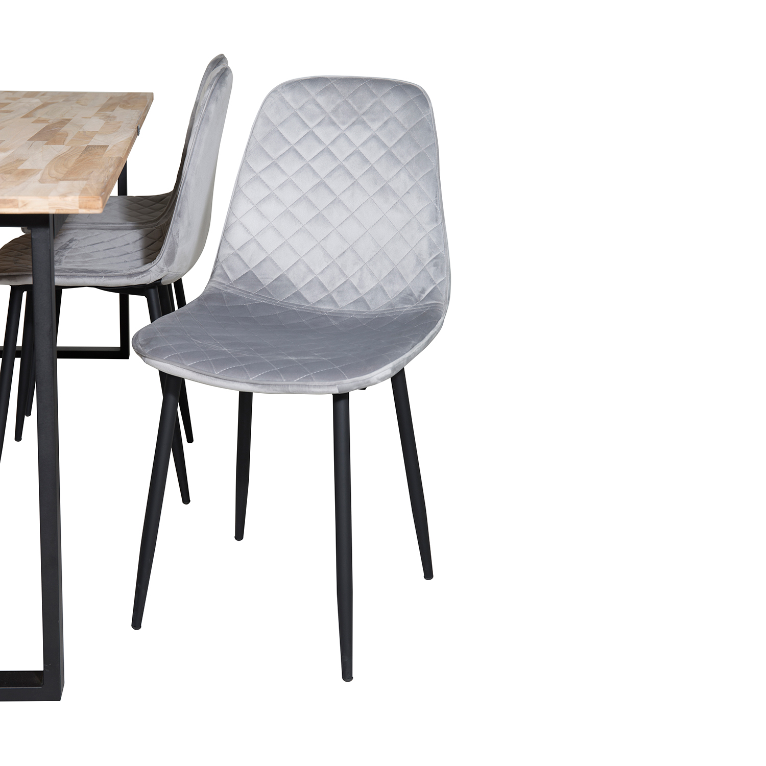 Spisegruppe Venture Home Cirebon med 6 Polar Stoler