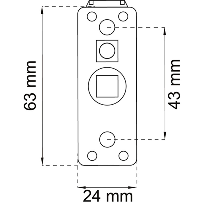 Håndtaksperre Habo 2144