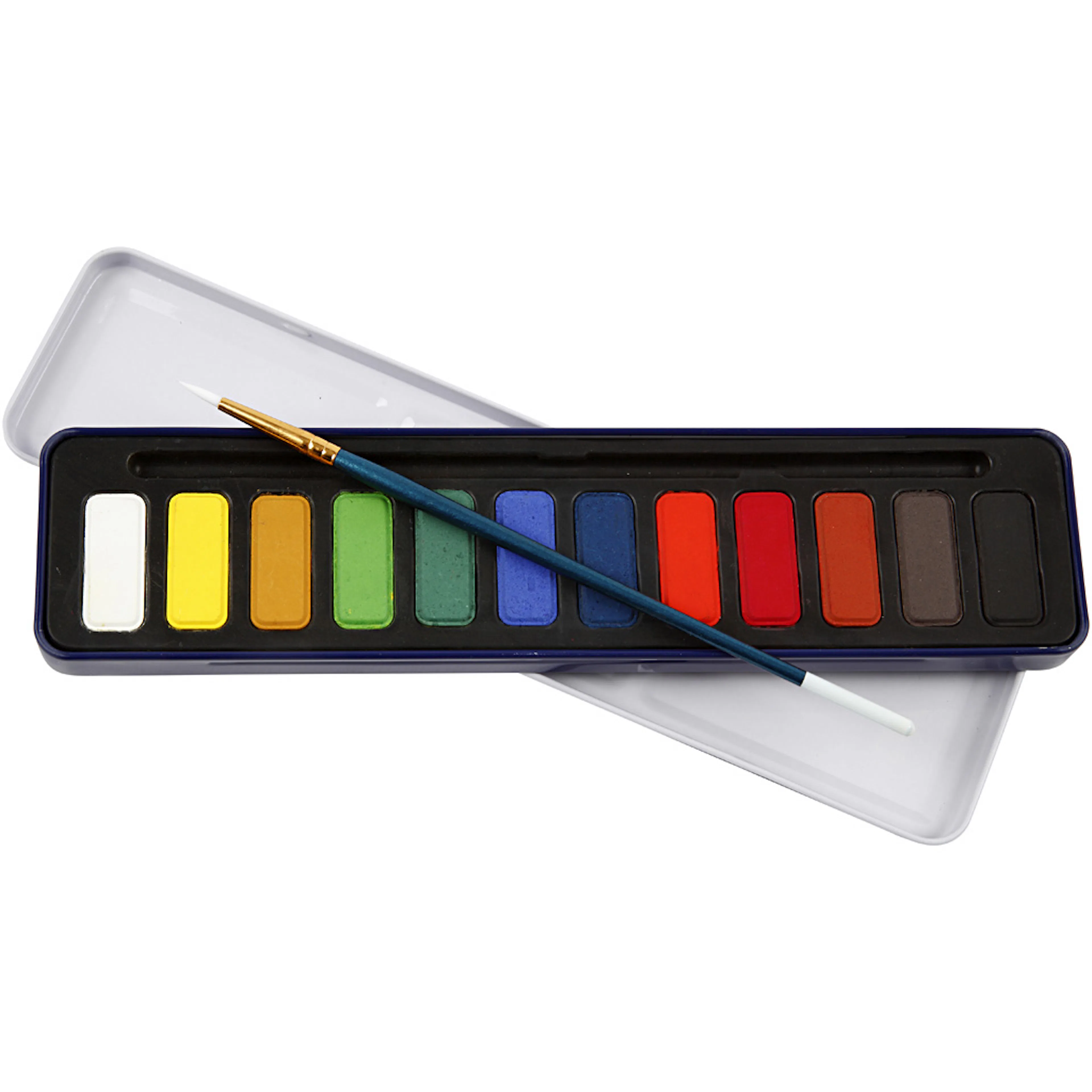 Akvarellfarge Creativ Company Str 12x30 mm 12 Farger/1 Pk