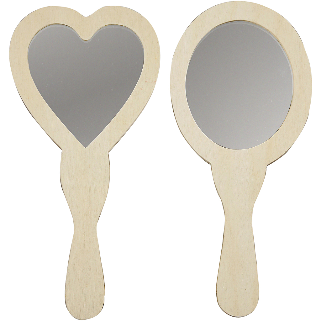 Håndspeil Creativ Company Str 23-24 cm 2 stk/1 Pk
