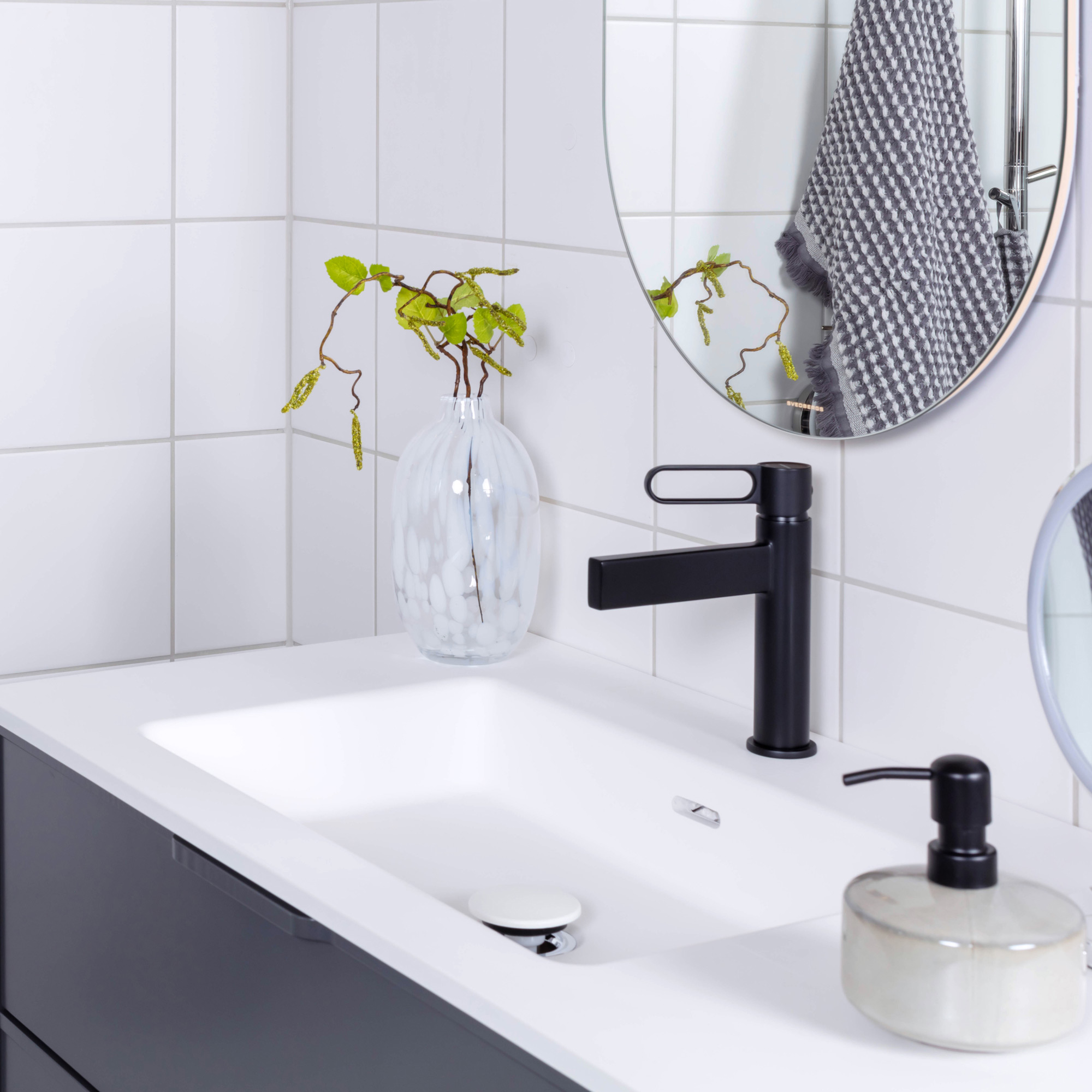 Flis Arredo Polar Hvit Matt 20x20 cm