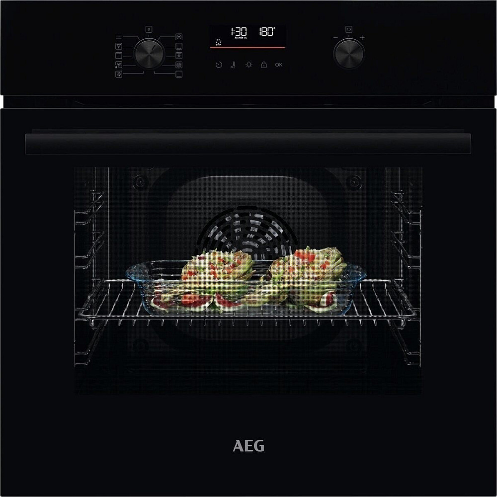 Innbyggingsovn AEG TU5PB40NCK SurroundCook Sort med Grillfunksjon