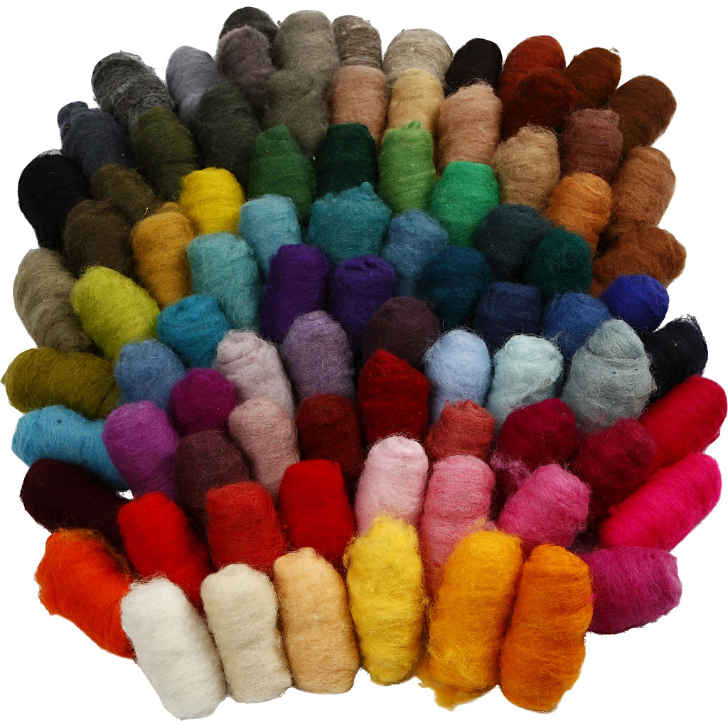Kardet Ull Creativ Company 86x10 g/1 Pk