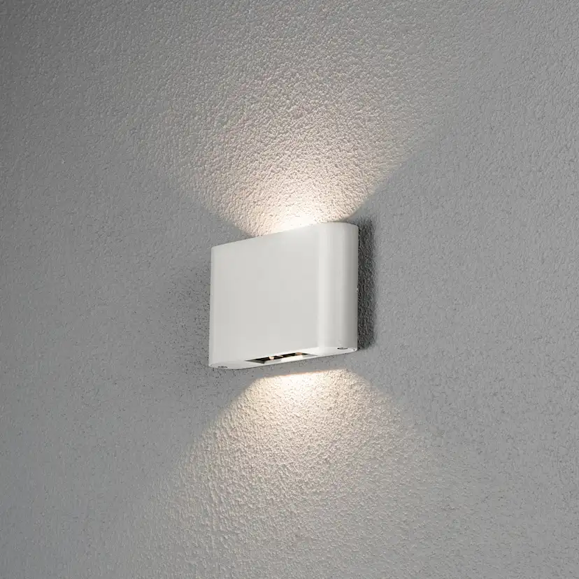 Vegglampe Gnosjö Konstsmide Chieri Justerbar Spredning LED 2X6W