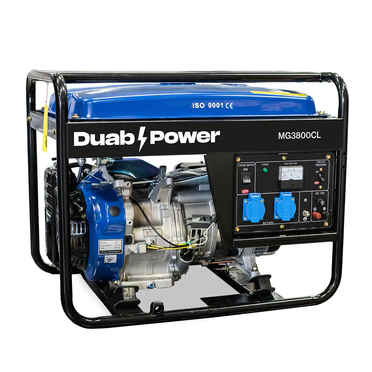 Strømaggregat Duab-Power MG4000 1-fas Bensin