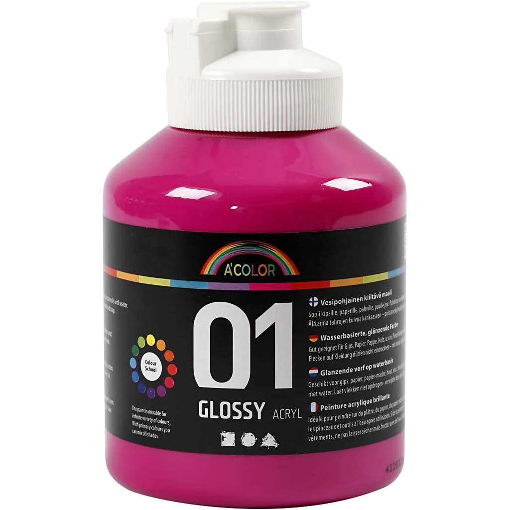 Akrylmaling Creativ Company A-color Nr 01 Blank 500 ml