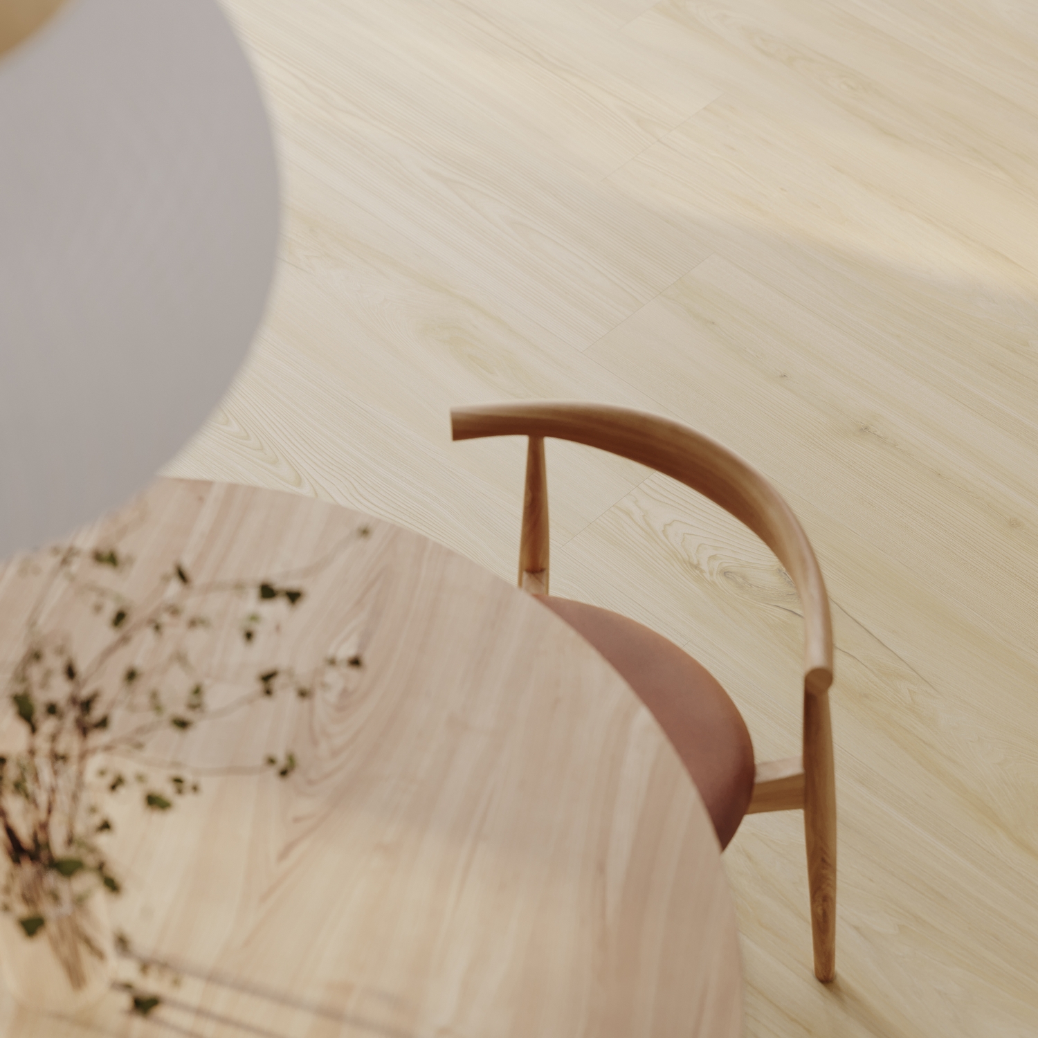 Vinylgulv Tarkett iD Click Ultimate 55 Brushed Elm Natural