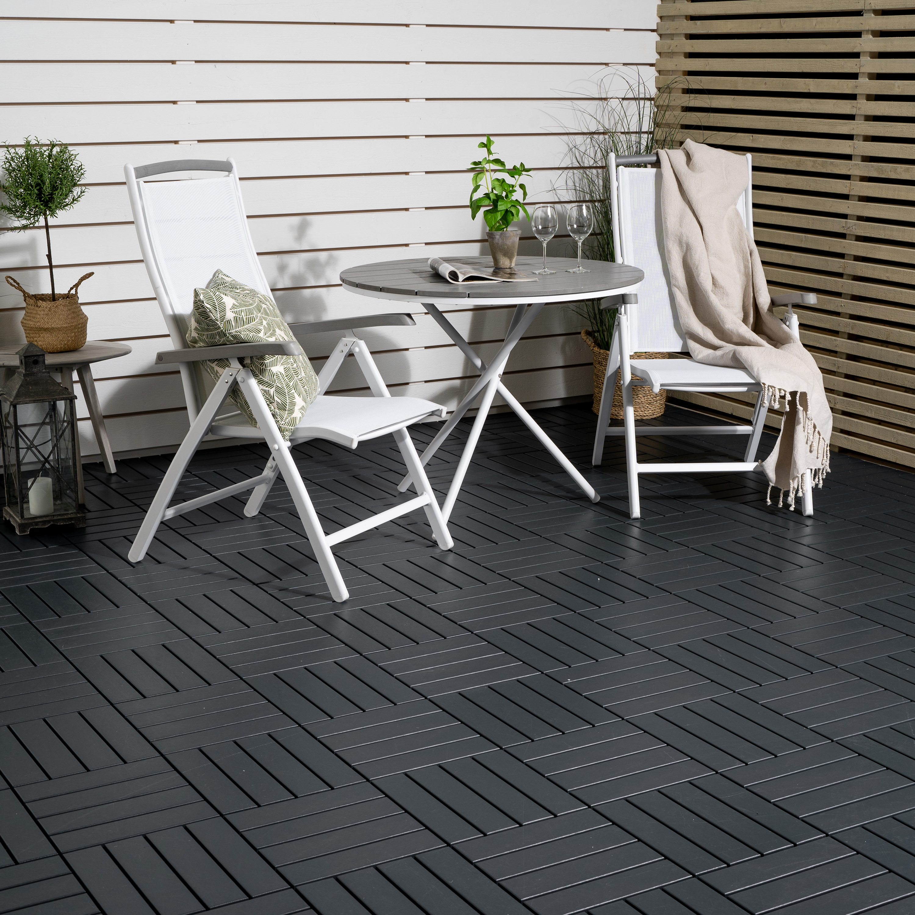 Cafégruppe Venture Home Parma med 2 Albany Stoler