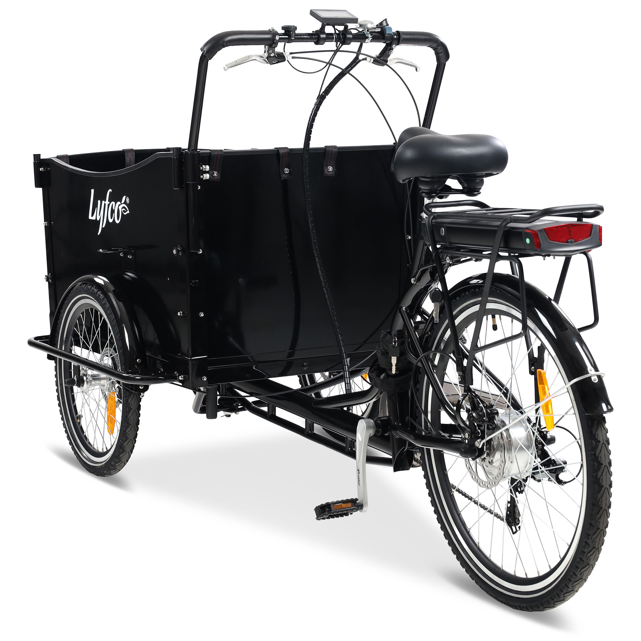 Elsykkel Lyfco Cargobike - 16 Ah
