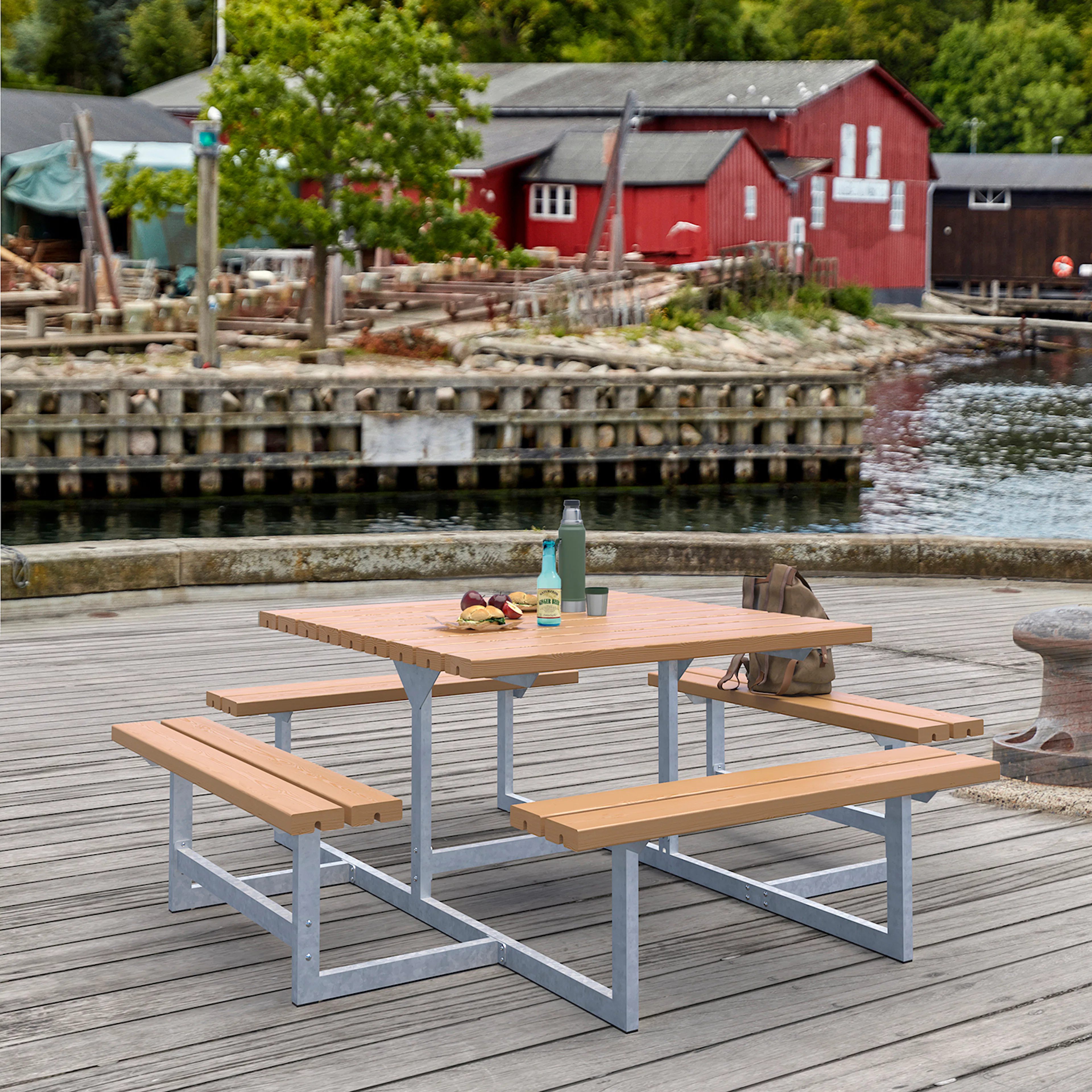 Piknikbord PLUS Picnic 200 cm Lerketre