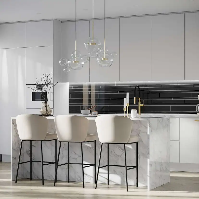 Kitchen Board Fibo 2124 KM99 HG New York Black