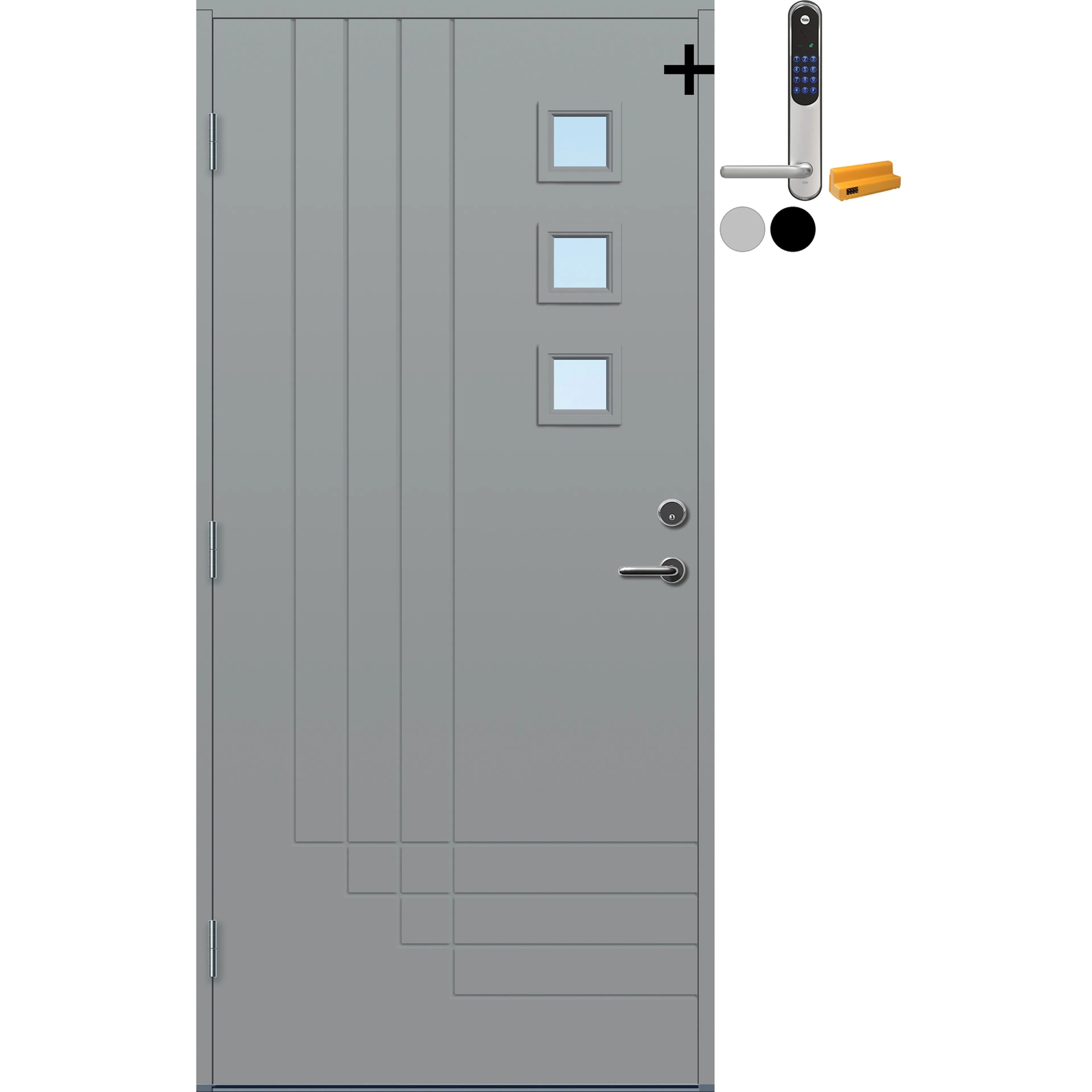 NCS S-3502-B, Lys Grå
